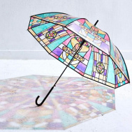 Umbrelă cu model - vitralii