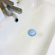 Dop și opritor din silicon pentru chiuvetă