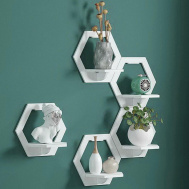 Raft de perete - hexagonal