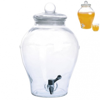 Borcan de sticlă cu robinet - 6,5L