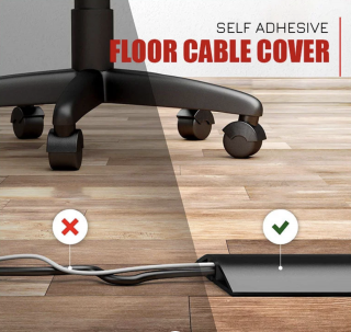 Capac autoadeziv pentru cabluri de podea