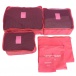Set organizatoare pentru valiză - roz