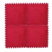 Covoraș puzzle - 6 piese - roșu