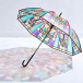 Umbrelă cu model - vitralii